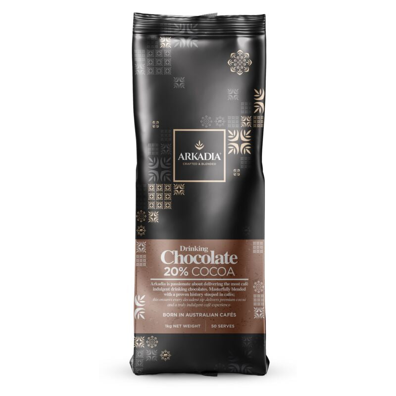 Arkadia 20% Cappuccino Drinking Chocolate 1Kg