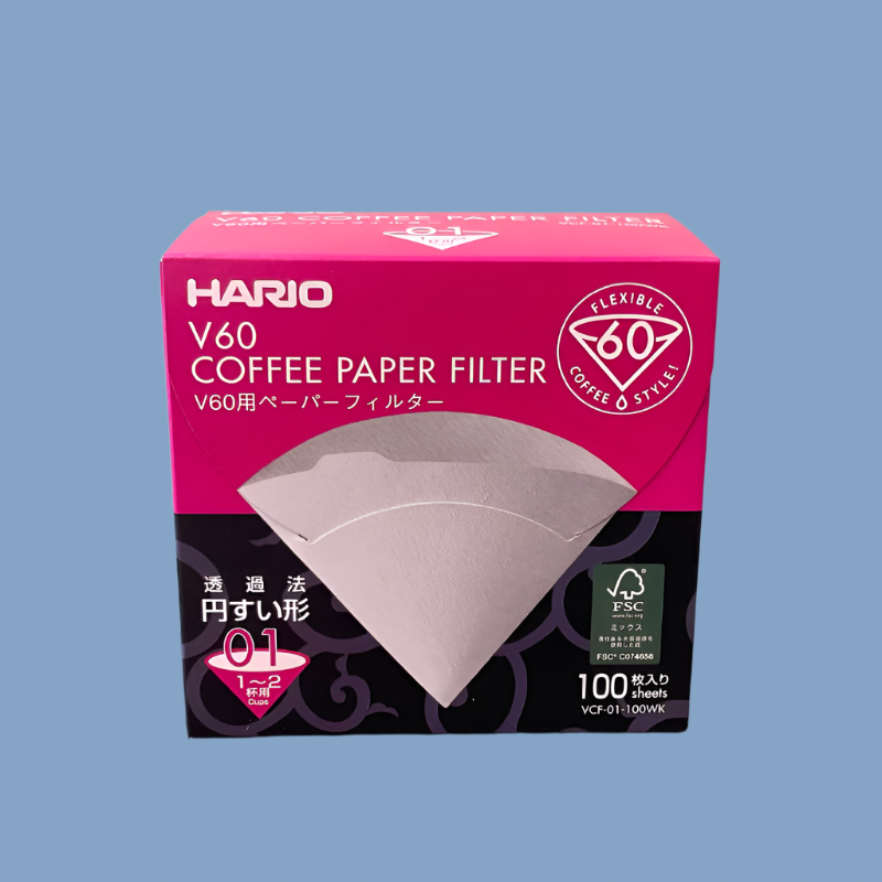 Hario V60 2 Cup Filters - 100pk - Brew Gear