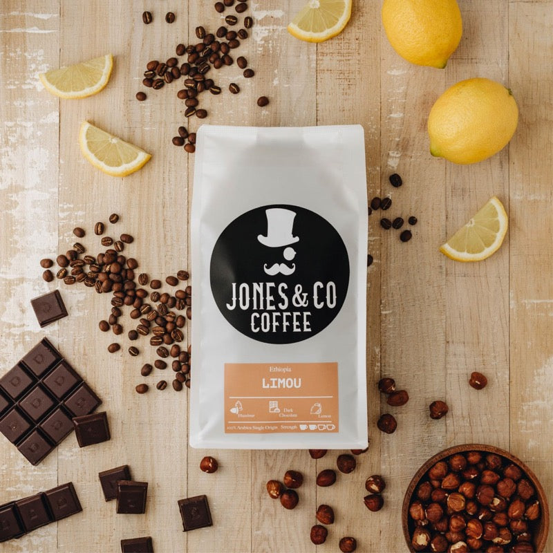Jones & Co Coffee Ethiopia Limou Fresh Roasted Coffee